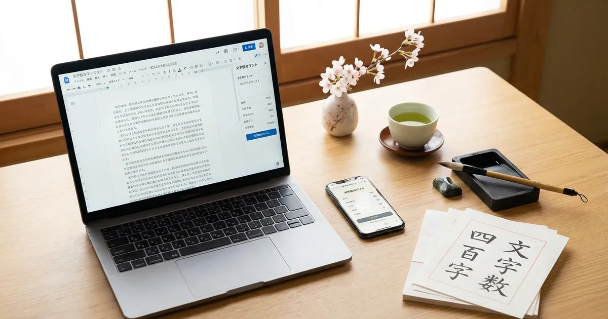 文字数の調べ方完全ガイド