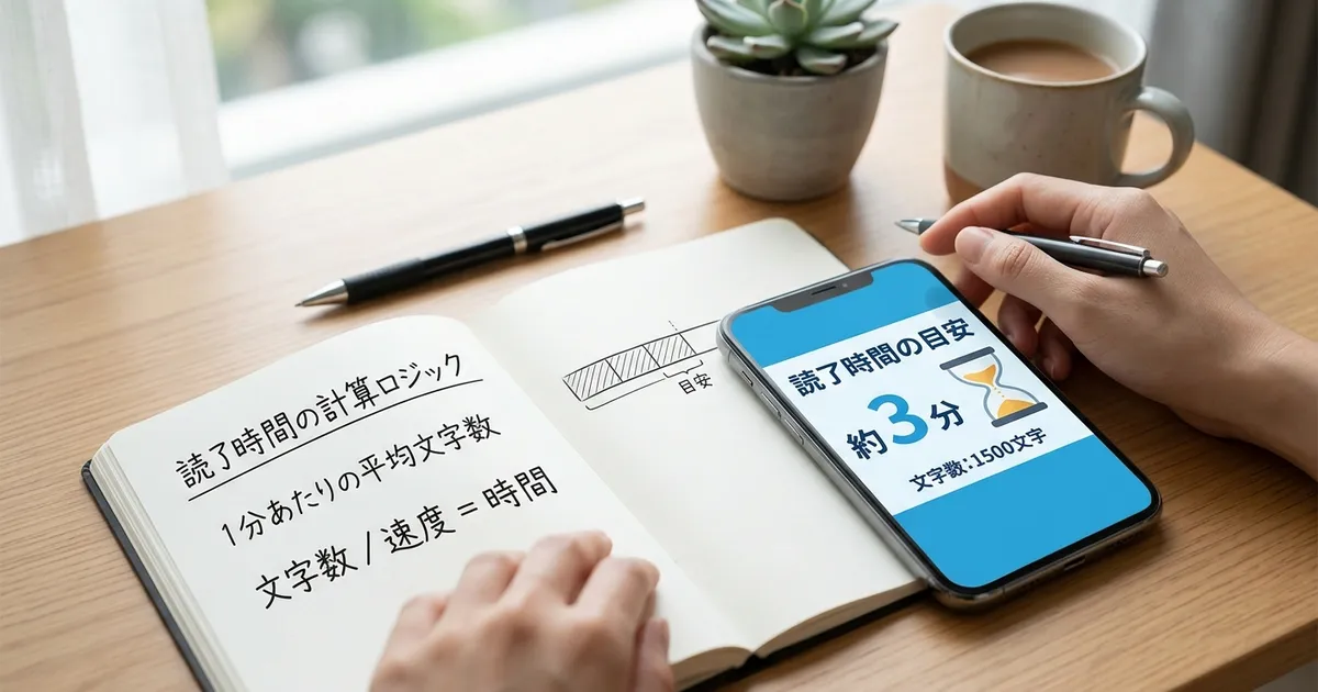 読了時間の計算方法