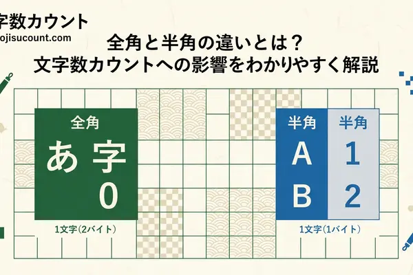 全角と半角の違い